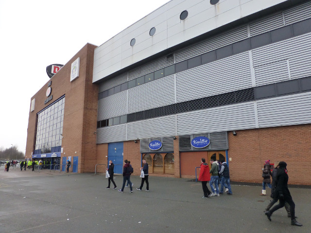 Rear of the West Stand